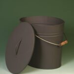 lienbacher nádoba s víkem na popel, uhlí nebo peletky