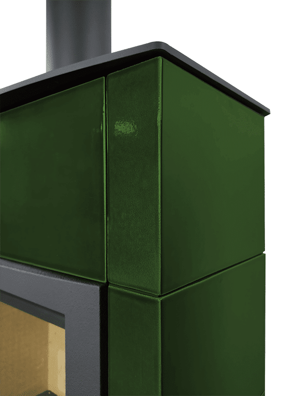 Accumulation Tile Stove 4051 Ceramic AKU 40_MX-102_green